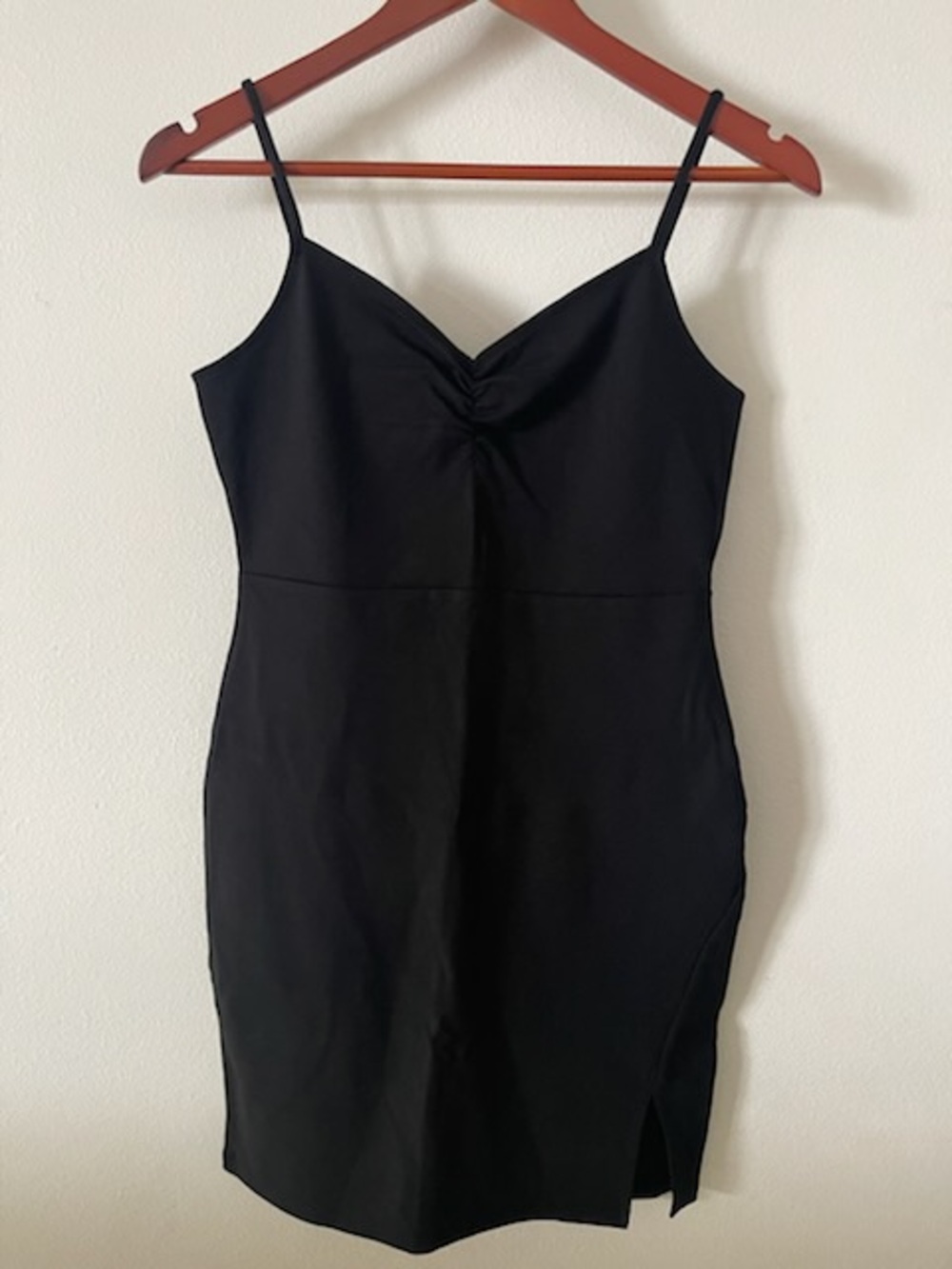 LBD Essentials Black Spaghetti-Strap Dress - Sz M